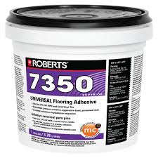 Roberts 7350 1 Gal Universal Flooring Adhesive 7350 1 The Home Depot Adhesive Vinyl Flooring Flooring