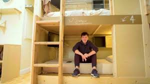 Tena tall stairway twin over twin bunk bed with drawers and shelves. This Bunk Bed Is 1 200 A Month Privacy Not Included Cnn