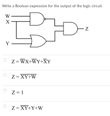• booleans are standard systemverilog boolean expressions. Write A Boolean Expression For The Output Of The Chegg Com