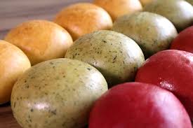 .de hamburguer colorido pão de hambúrguer vegano pão de hambúrguer sem glúten pão de hambúrguer integral pão de link do curso video aulas. Paes Coloridos Com Legumes Amo Pao Caseiro