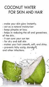 Coconut Water Benefits And Remedies For Skin And Hair Coconut Water Hair Coconut Water Benefits Coconut Oil For Acne