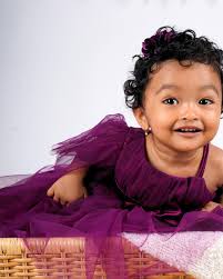 Swipe to see her smile! The Wine One Shoulder Dress With love, Faye the  little fairy [baby girl, party dresses, little girls, birthday dresses,  faye the little fairy]