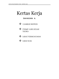 Berdaftar dengan suruhanjaya syarikat 9. Contoh Kertas Kerja