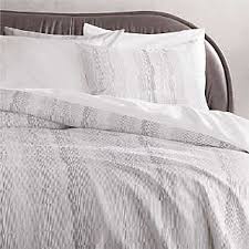 Style your bed in refreshing white bed sheets. Modern Bedding Sheets Sets And Duvet Covers Cb2