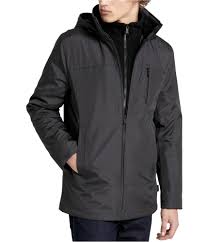 Calvin Klein Mens Poly Bond Jacket