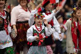 Maybe you would like to learn more about one of these? Houston Texas Usa November 22 2018 The H E B Thanksgiving Day Parade Girl Wearing Traditional Polish Clothing Waving The Polish Flag Stock Photo Picture And Royalty Free Image Image 116933522