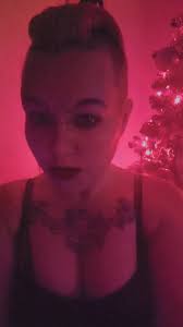 Emo Goth Girl Short Hair Tattoos