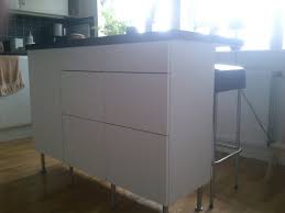 Vadholma kitchen island with rack in black. Kitchen Island All Ikea Material Ikea Hackers