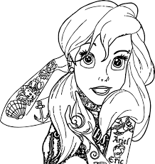 Download Gothic Tattooed Disney Princesses Svg Novocom Top