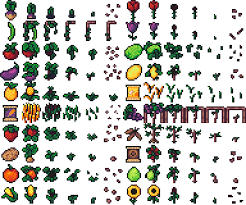 I decided to take one of the early mario sprites. Farming Crops 16x16 Opengameart Org