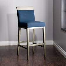 By litton lane (5) 33 in. Blue Bar Stool Blue Counter Stool Jerome S Furniture Bar Stools Blue Bar Stools Bar Height Stools