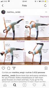 Half Moon Pose Yoga Techniques Relaxing Yoga Yoga Tutorial