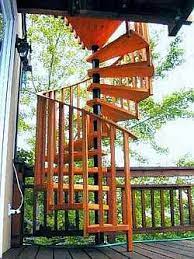 Wooden Outdoor Circular Stairs Wood Spiral Stairs Designs Idea Outdoor Wood Spiral Stairs 232 Spiral Stairs Spiral Staircase Staircase Outdoor