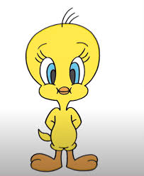 How To Draw Tweety Birds Tweety Bird Drawing Bird Drawings Tweety