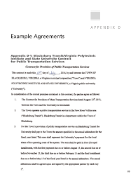 What is appendix the appendix is a thin tube that is about four inches long. Appendix D Example Agreements College Student Transit Pass Programs The National Academies Press