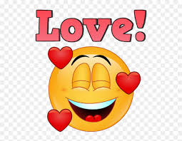 A huge range of free emoji images are available from sites like emojicopy, as well as from smartphone apps. Transparent Love Emoji Png Smiley Png Download Vhv