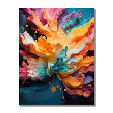 Tablou Canvas - Abstract Colors – The Print Studio