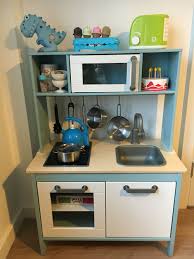 Ikea Duktig Kitchen Hack For A Little Boy Ikea Kids Kitchen Ikea Play Kitchen Ikea Childrens Kitchen