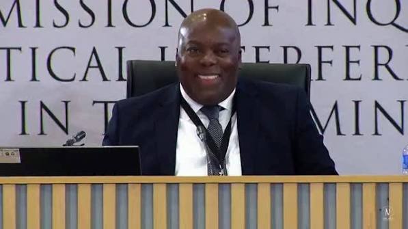 Advocate Peter Serunye, Deputy Director of Public Prosecutions at IDAC appears before the Madlanga Commission
