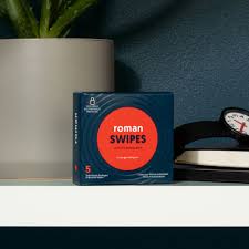 Small little wipe that you rub on your glands and penis. Roman Swipes Packs Of 5 4 Benzocaine Wipes For Premature Ejaculation Walmart Com Walmart Com