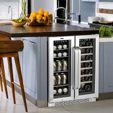Before moving on to detailed reviews, let's take a quick look at our picks the best wine refrigerators 2021: Whynter 24 In Built In French Door Dual Zone 20 Bottle Wine And 60 Can Beverage Cooler Bwb 2060fds Kitchen Remodel Refrigerator Cabinet Home Kitchens