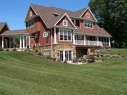 Cabin With Partial Walkout Basements Saferbrowser Yahoo Image Search Results Basement House Plans Country House Plans House Plans Farmhouse