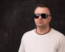 Mens Fidget Necklace, Ceramic Choker Necklace, Blue Porcelain Choker,  Handmade Male Jewelry, Anxiety Necklace, Surfer Necklace, Tribal