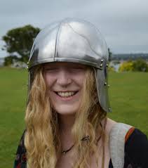 Medieval sallet helmet