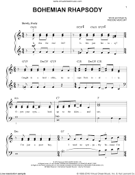 Browse our 88 arrangements of bohemian rhapsody. sheet music is available for piano, voice, guitar and 62 others with 30 scorings and 7 notations in 28 genres. Queen Bohemian Rhapsody Easy Sheet Music For Piano Solo Easy Sheet Music Clarinet Sheet Music Piano Sheet Music