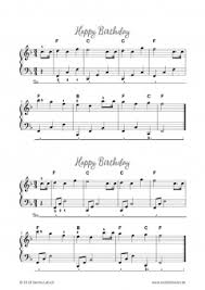 Rockin' robin klavier, sehr leicht. Klaviernoten Happy Birthday Mittelleichte Version Pdf Noten Online Kaufen