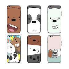 Home category all products we bare bears. We Bare Bears Miniso Phone Cases Tpu Pc Black Covers For Iphone X 6 7 8 Plus 5 5s 6s Se For Apple X Best Diy Case Half Wrapped Cases Aliexpress