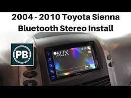 The pairing process is quick and easy: 2004 2010 Toyota Sienna Bluetooth Stereo Install Pioneer Avh 280bt Youtube In 2020 Toyota Sienna Toyota Sienna