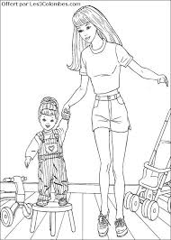 Découvrez nos jeux de coloriage de dessins animés pour passer un bon moment. Coloriage Barbie Les Beaux Dessins De Dessin Anime A Imprimer Et Colorier Coloriage 396