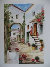 Aquarelle Galerie Blog Von Jutta Bachmann Landschaften Malen Aquarellbilder Landschaft Zeichnen