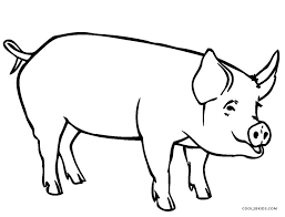 Desenhos De Porco Para Colorir Paginas Para Impressao Gratis