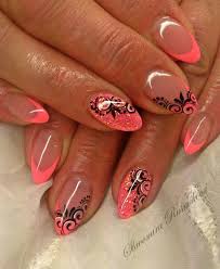 Maybe you would like to learn more about one of these? Korall Pink Nails Glitter Nail Art Nail Art