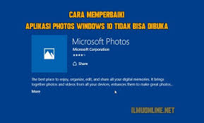 Mungkin ini salah satu hal yang agak konyol terjadi menjelang perilisan windows 10 october 2018 update. Cara Memperbaiki Aplikasi Photos Windows 10 Tidak Bisa Dibuka Ilmu Online