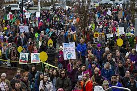 Women S March Goes On Across The Pacific Northwest Money 105 5 Fm Sacramento Ca
