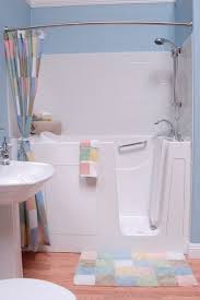 To find the best shower curtain for walk in shower you need to look at the measurements carefully. 34 Walk In Bathtub Ideas Walk In Bathtub Walk In Tubs Shower Tub
