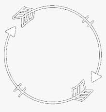 Download Transparent Arrow Circle Clipart Transparent Png Frame Aesthetic Png Download Kindpng