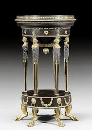 sold price round athenienne aux cariatides empire september 4 0111 2 00 pm cest empire furniture neoclassical furniture french empire furniture