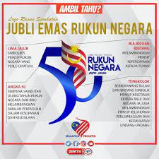 Birliği teşvik etmek için kullanılan yöntemlerden biri rukun negara'dır. Jommm Cakna Logo Rasmi Sambutan Radio Malaysia Kedahfm Facebook