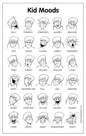 Feelings coloring pages for kindergarten. Different Emotions Coloring Pages