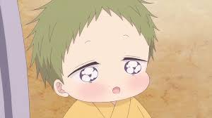 Ryûichi devra travailler à la crèche de l. Kotaro Gakuen Babysitters Gakuen Babysitters Cute Anime Chibi Anime Baby