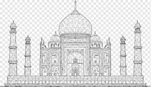 taj mahal drawing illustration graphy painted taj mahal india watercolor painting building monochrome png pngwing taj mahal drawing illustration graphy