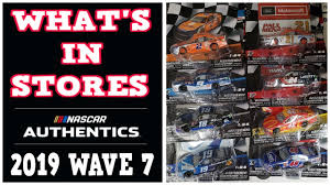 Action nascar authentics ross chastain kansas city truck series winner 2019 wave 10 1/64 scale diecast with victory lane celebration insert card. What S In Stores 15 Obb Edition Nascar Authentics 2019 Wave 7 Hunt Youtube