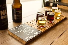 Pin By Julie Snider On Backyard Bar In 2021 Beer Flight Tray Beer Sampler Beer Flight