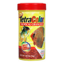 Tetra Tetracolor Tropical Granules Fish Food In 2020 Fish Recipes Tropical Color Enhancement