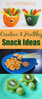 Creative And Healthy Snack Ideas Creative Healthy Snacks Healthy School Snacks Fun Snacks For Kids