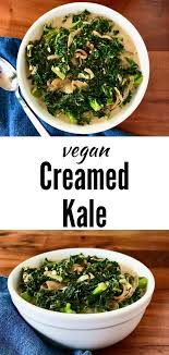 Creamed Kale Vegan Keto Whole30 Recipe In 2020 Creamed Kale Paleo Vegetarian Recipes Vegetarian Breakfast Recipes